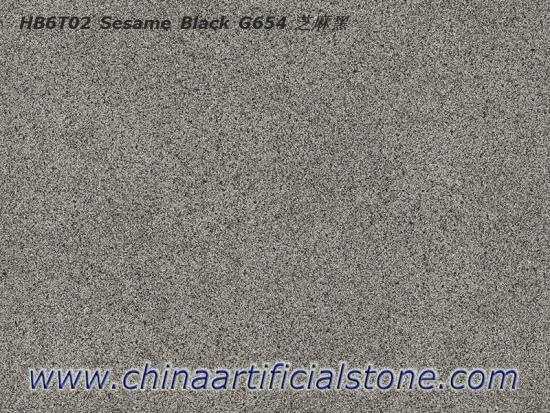 Sesame Black Granite G654 Look Porcelain Paver
