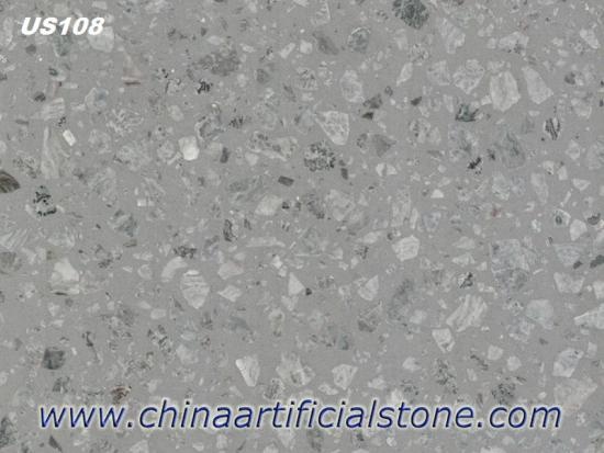 China Top Large Aggregate Grey Marble Terrazzo Tile and Slabs Factory