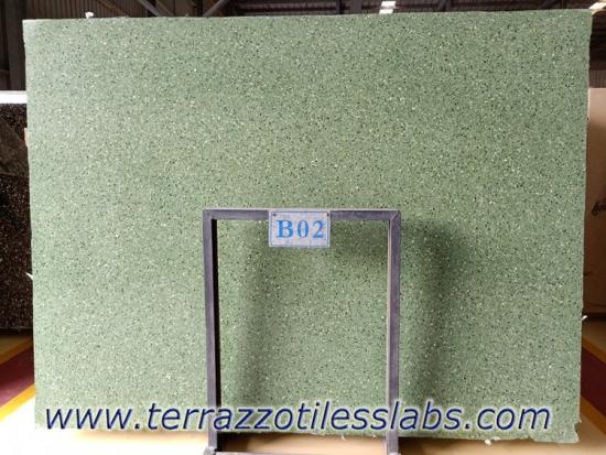 China Top Green Terrazzo Slabs Factory