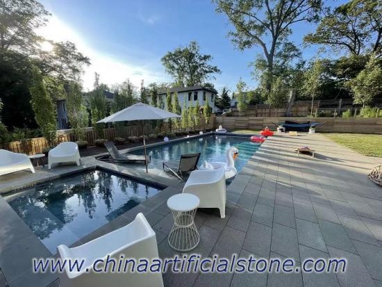 China Top Water Permeable Brick Tiles for Swiming Pool Factory