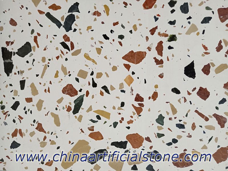 Colorful terrazzo