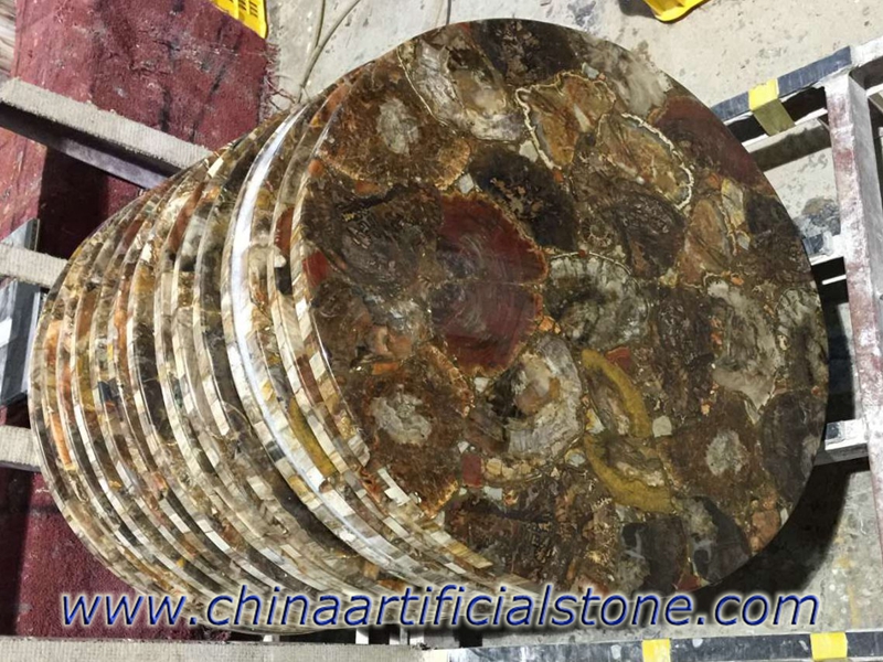 Wholesale Petrified Wood table tops