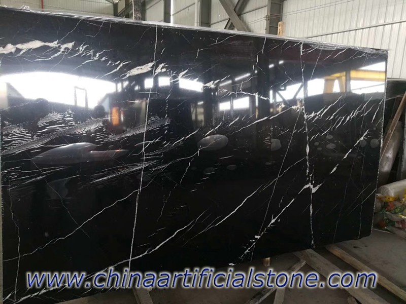 China Nero Marquina Marble with White veins