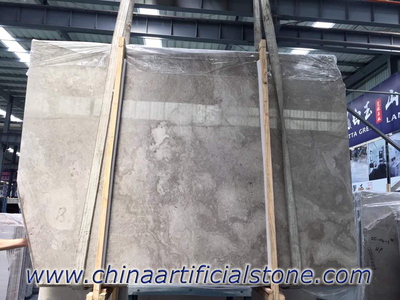 White Serpeggiante Marble Cross Cut Slabs 