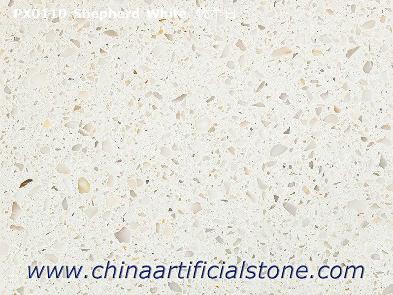 Shepherd White Artificial Marble Medium Grain 
