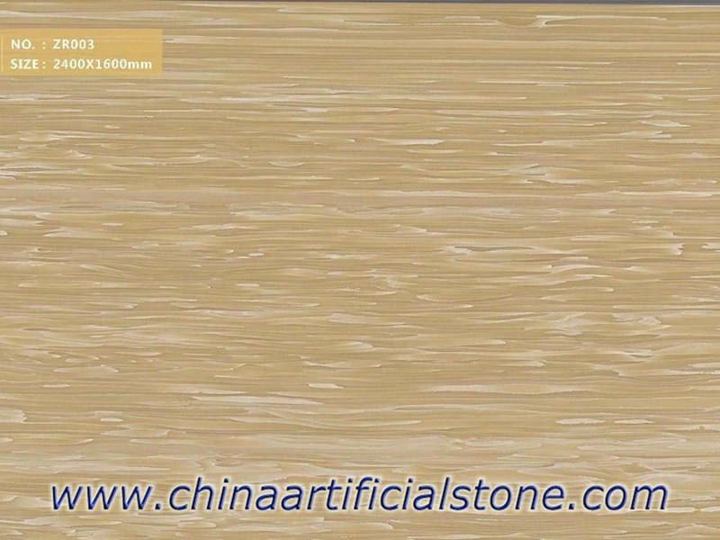 Yellow Wood Vein Artificial Onyx Panels