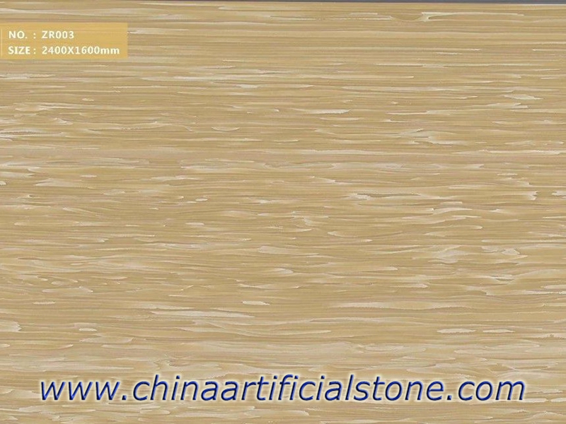 Yellow Wood Vein Artificial Onyx Panels