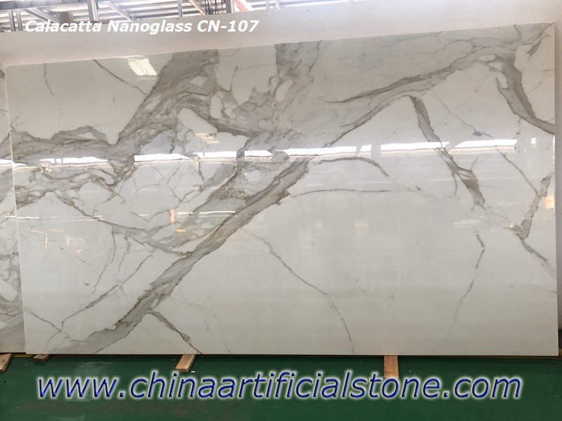 Nano White Marble Slabs