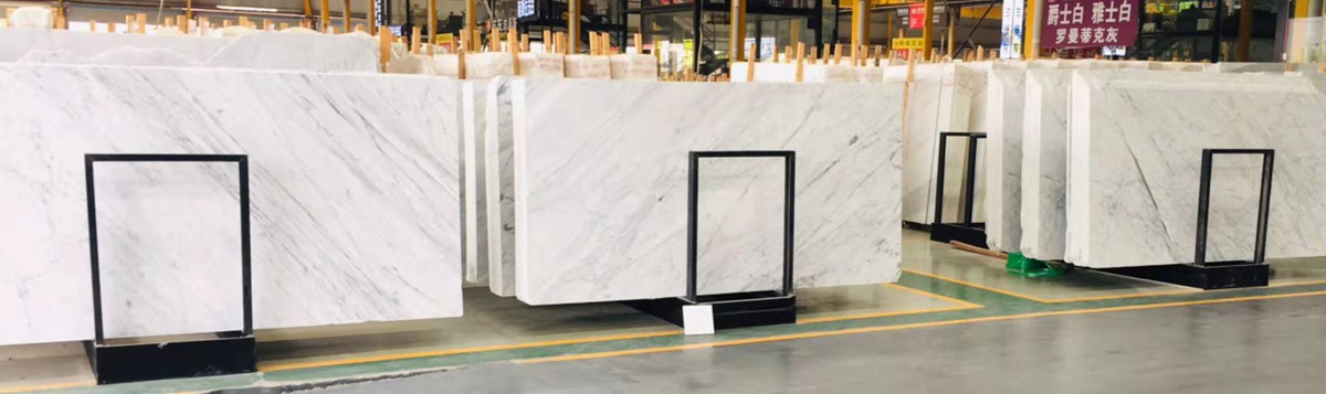 Bianco Carrara White Marble in Shuitou Marble Market