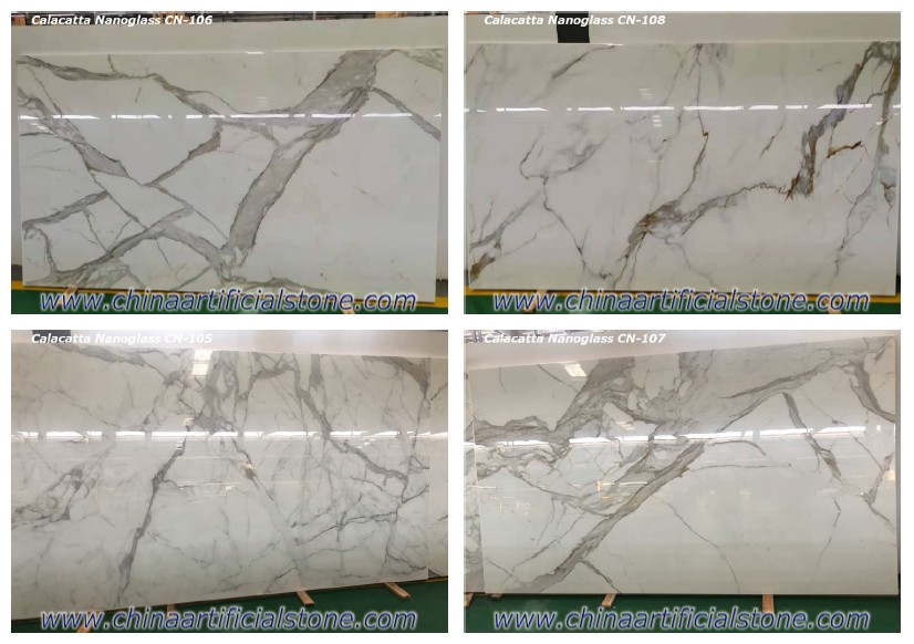 Nano White Marble Slabs