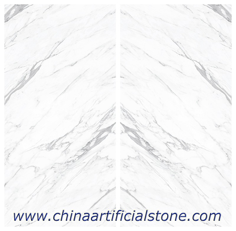 Statuario Sintered Stone Slab 1600x3200x12mm Polish