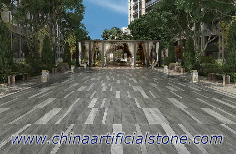 Grey Sandstone Porcelain Outdoor Pavers