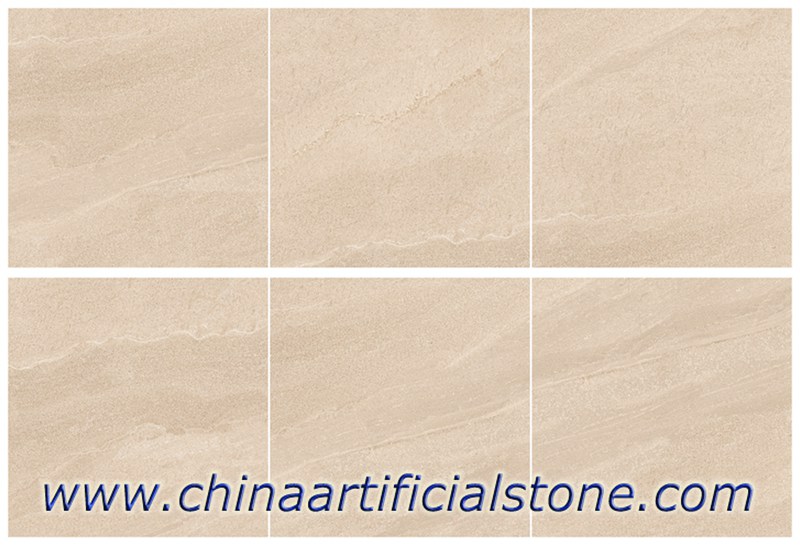 Beige Sandstone Porcelain Paving Slabs