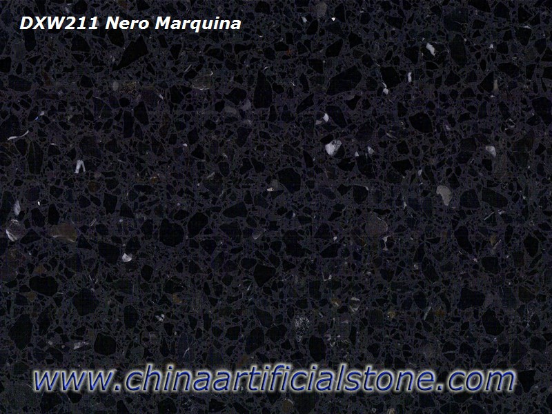 Black Terrazzo Floor Tiles