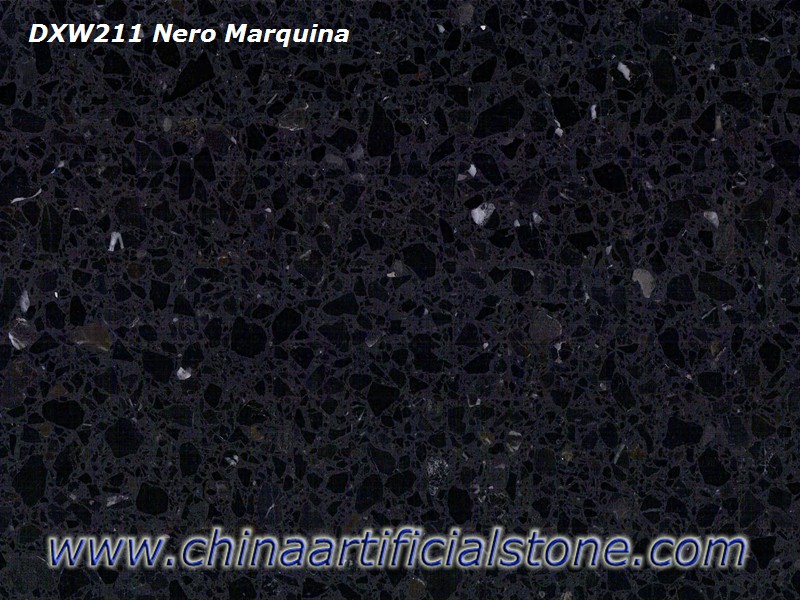 Black Terrazzo Floor Tiles