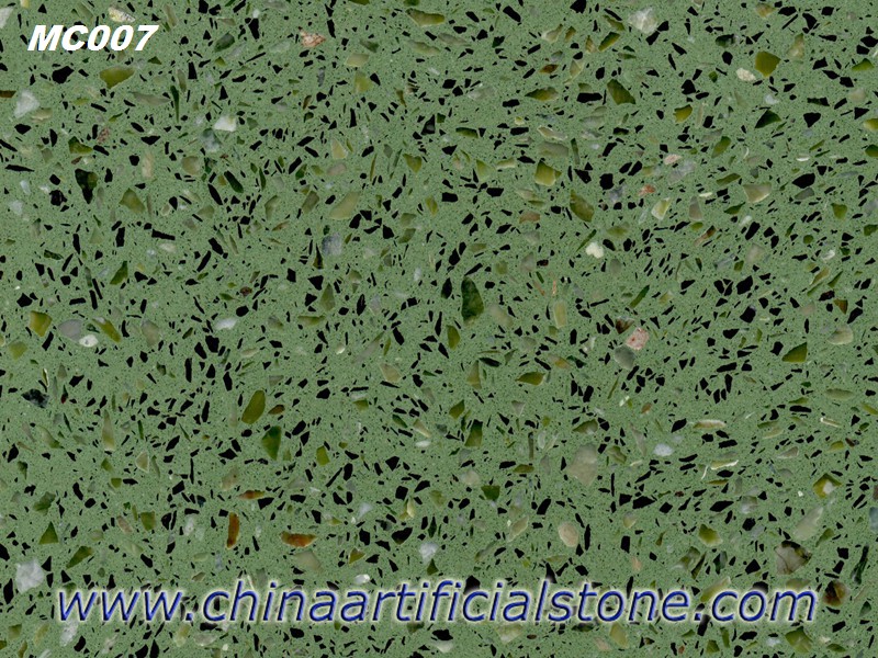 Green Terrazzo Flooring Tiles and Slabs