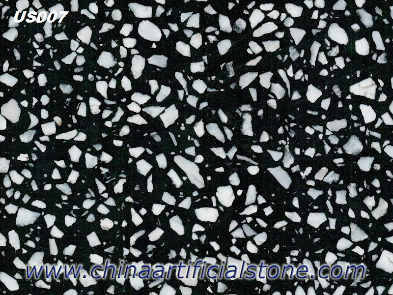 Black and White Terrazzo Tiles