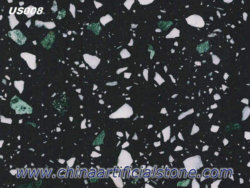 Black Terrazzo Flooring Tiles