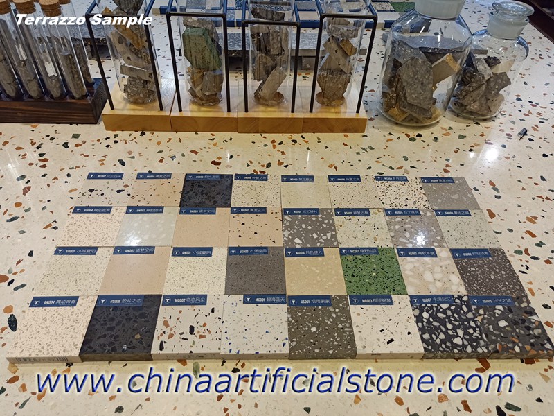 Terazo Terrazzo Tiles and Slabs Samples