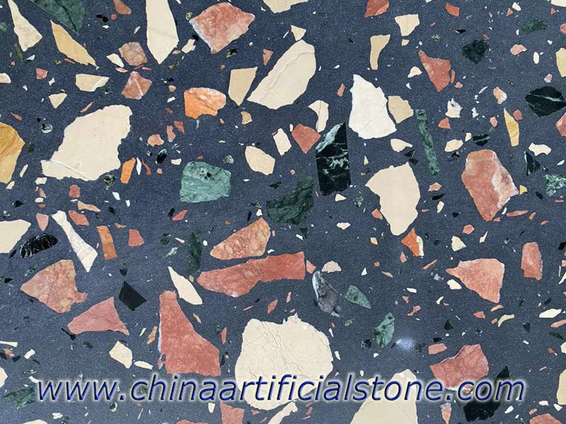 Large Aggregate Concrete Terrazzo Tiles