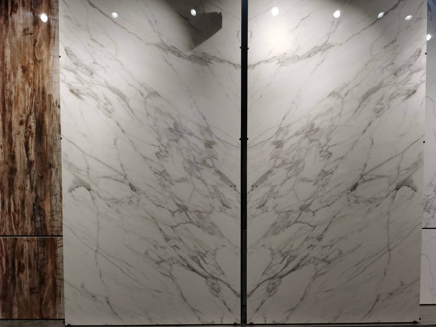 Carrara Porcelain Slabs 2400x1200mm Matt Surface