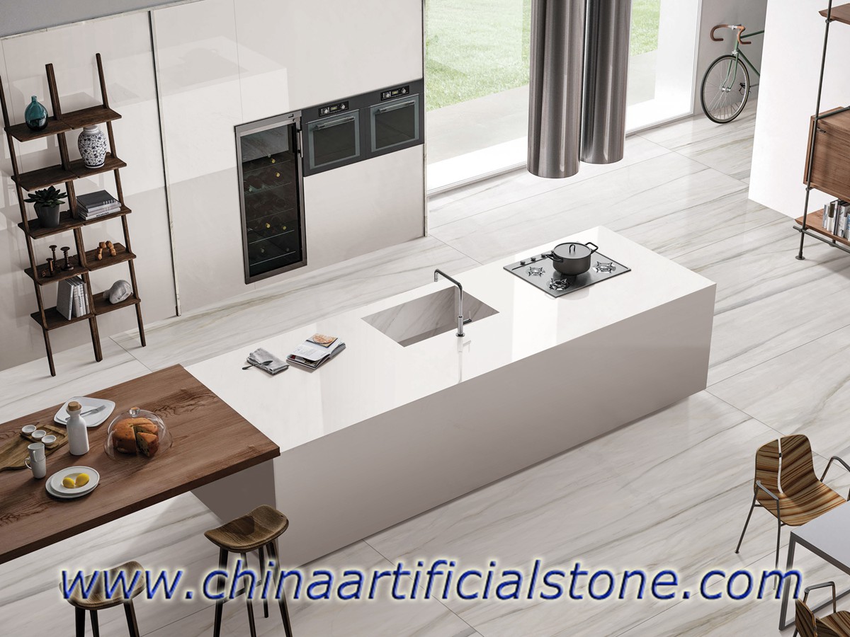 Pure White Sintered Stone countertops