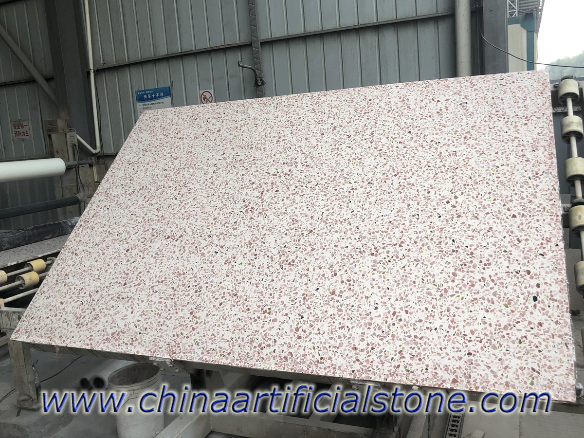 Pink Terrazzo Slabs