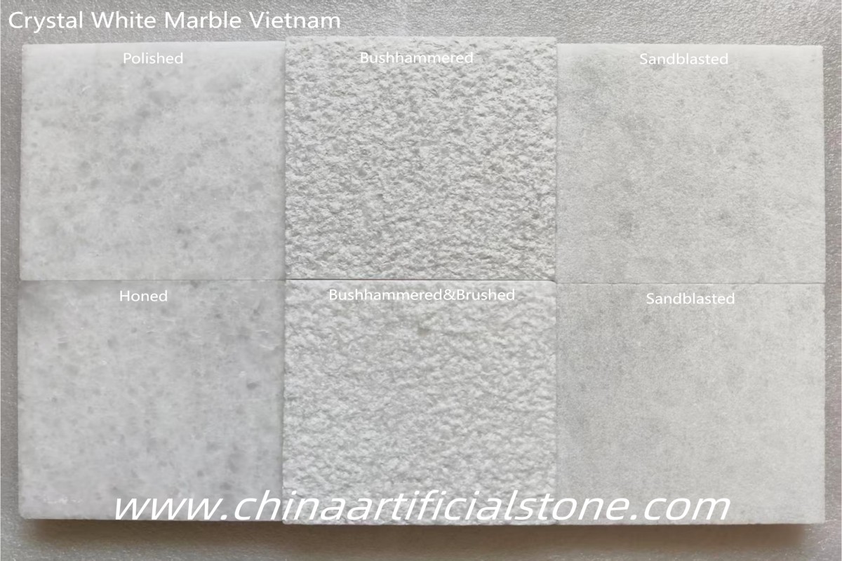 Crystal White Surface Finish