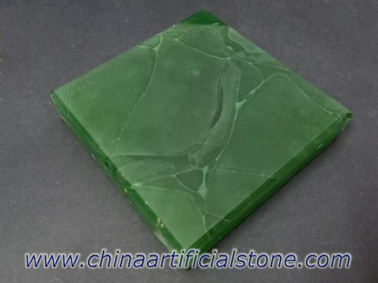 Green Backlit Magna Glass Jade Glass Stone