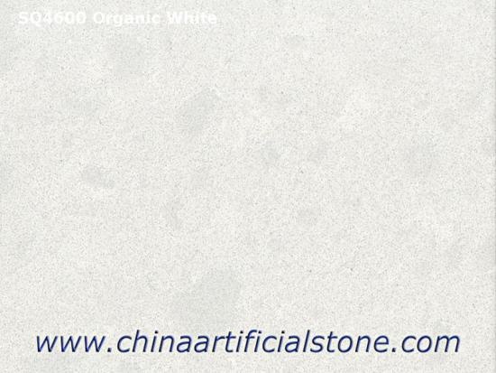 Organic White Quartz Stone Slab