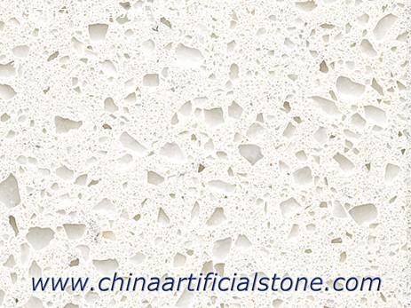 Naugat White Quartz Slab