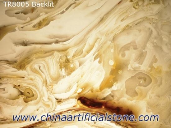 Engineered Translucent Onyx Backlit Stone Sheets