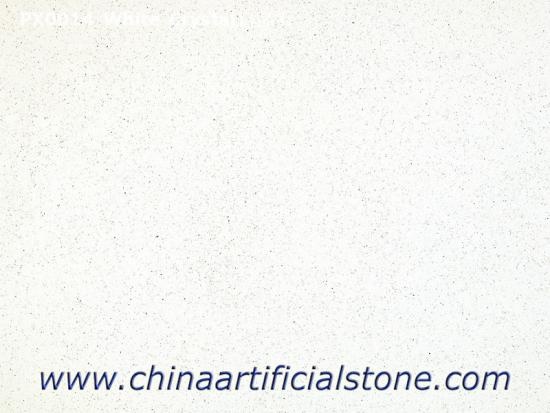 Crystal White Artificial Marble Slabs and Tiles