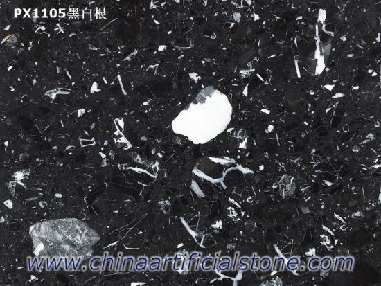 China Top Man Made Marble Slabs Tiles Countertops Factory