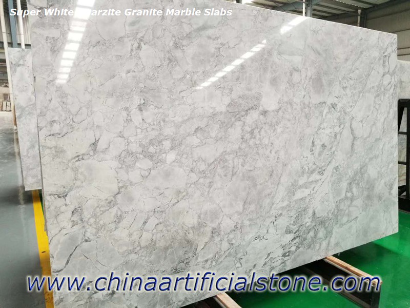 Super White Quartzite Granite Marble Dolomite Slabs Suppliers