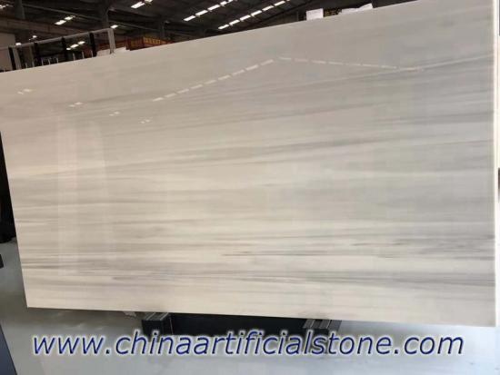 Grey Wood Vein Nano Glass Marble Slab