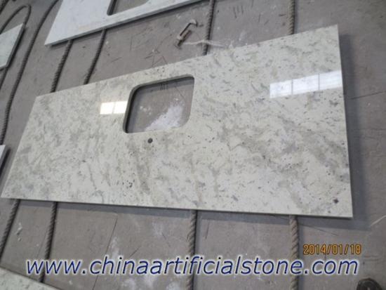 Andromeda White Light Green Granite Countertops