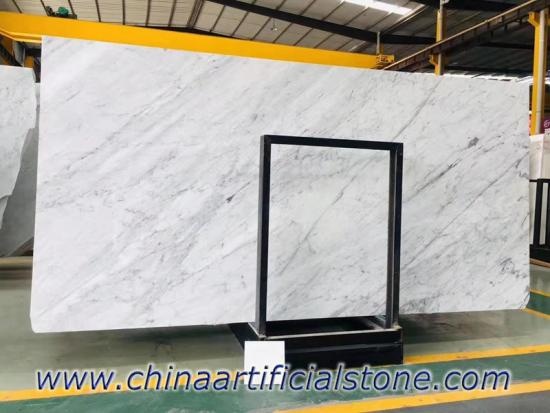 Bianco Carrara White Italian Marble Slab and Tile