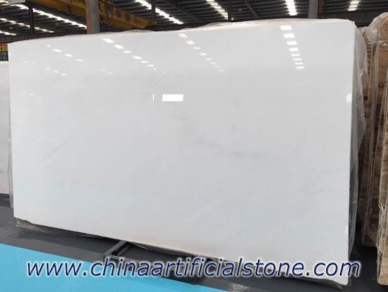 China Pure White Marble Slabs