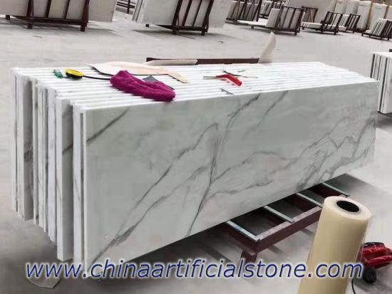 Wholesales Calacatta Look Nanoglass Countertop