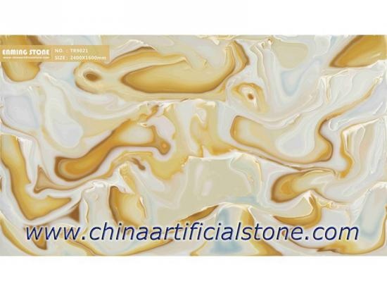 Artificial Onyx Slabs For Backlit Wall Decoration