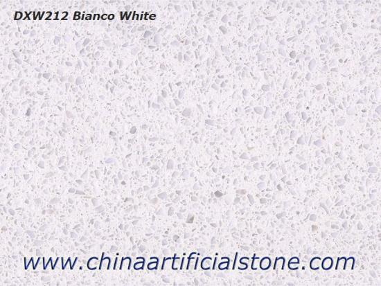 Bianco White Pure White Terrazzo Tiles and Slabs