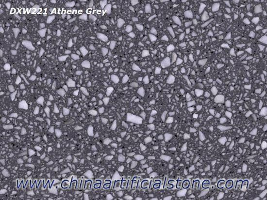 Athene Grey Terrazzo Floor Tiles and Wall Panels