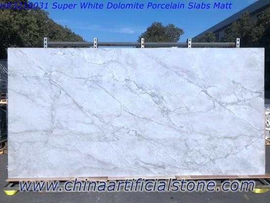 Super White Quartzite look Sintered Stone Slab