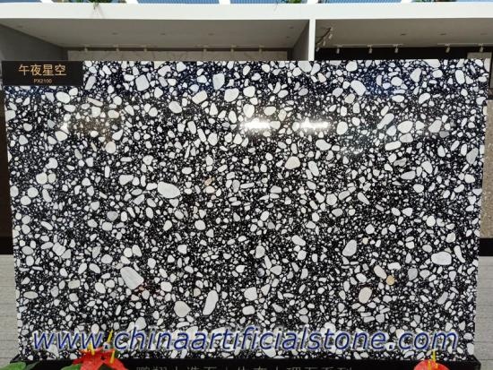 China Agglomerated Stone Resin Marble Slab