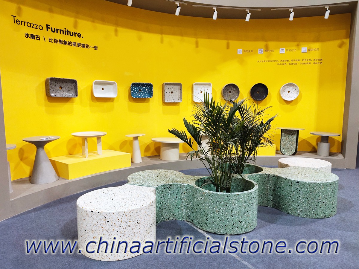 China Cement Terrazzo Furniture supplier 