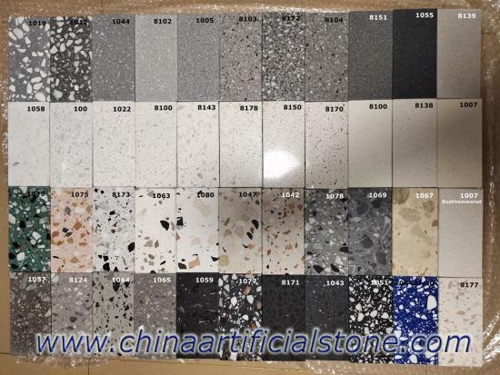 China Terrazzo Agglomerate Tiles Slabs